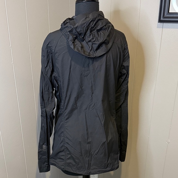 B14 Sierra Designs Women’s Large Stylish Black Hooded Utility Lightweight Jacket - Picture 5 of 7